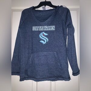 Seattle Kraken Blue with Hood